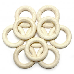 Socles pour Sphères & Oeufs en Bois 3cm