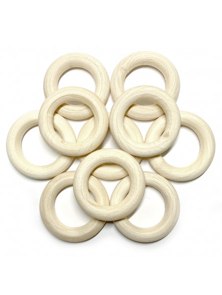 Socles pour Sphères & Oeufs en Bois 3cm