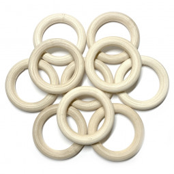 Socles pour Sphères & Oeufs en Bois 5cm