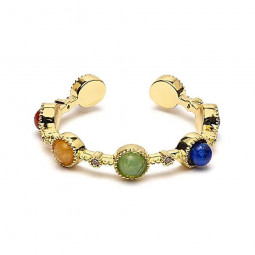 Bague en Laiton 7 Chakras