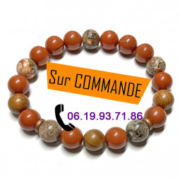 Bracelet Boules en Jaspe...