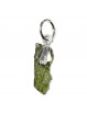 Pendentif Argent et Moldavite Brute