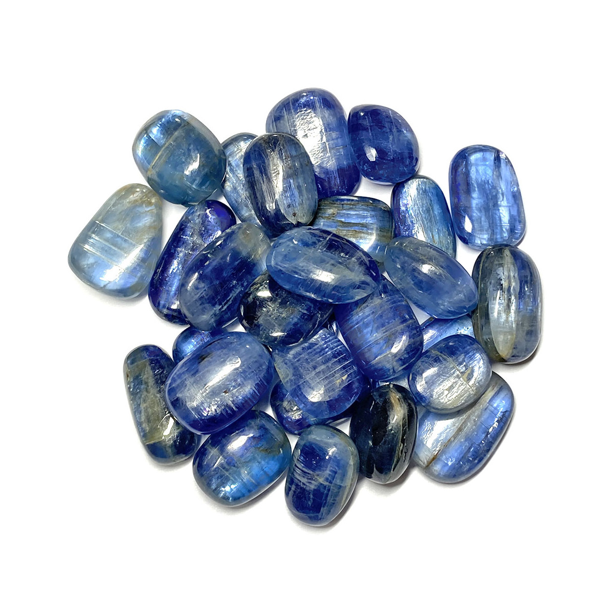 Pierre Roulée de Cyanite Extra en Sachet de 20 Grammes