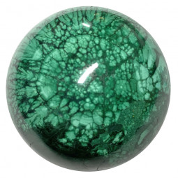 Sphère en Malachite de 43 mm