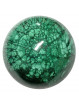 Sphère en Malachite de 43 mm
