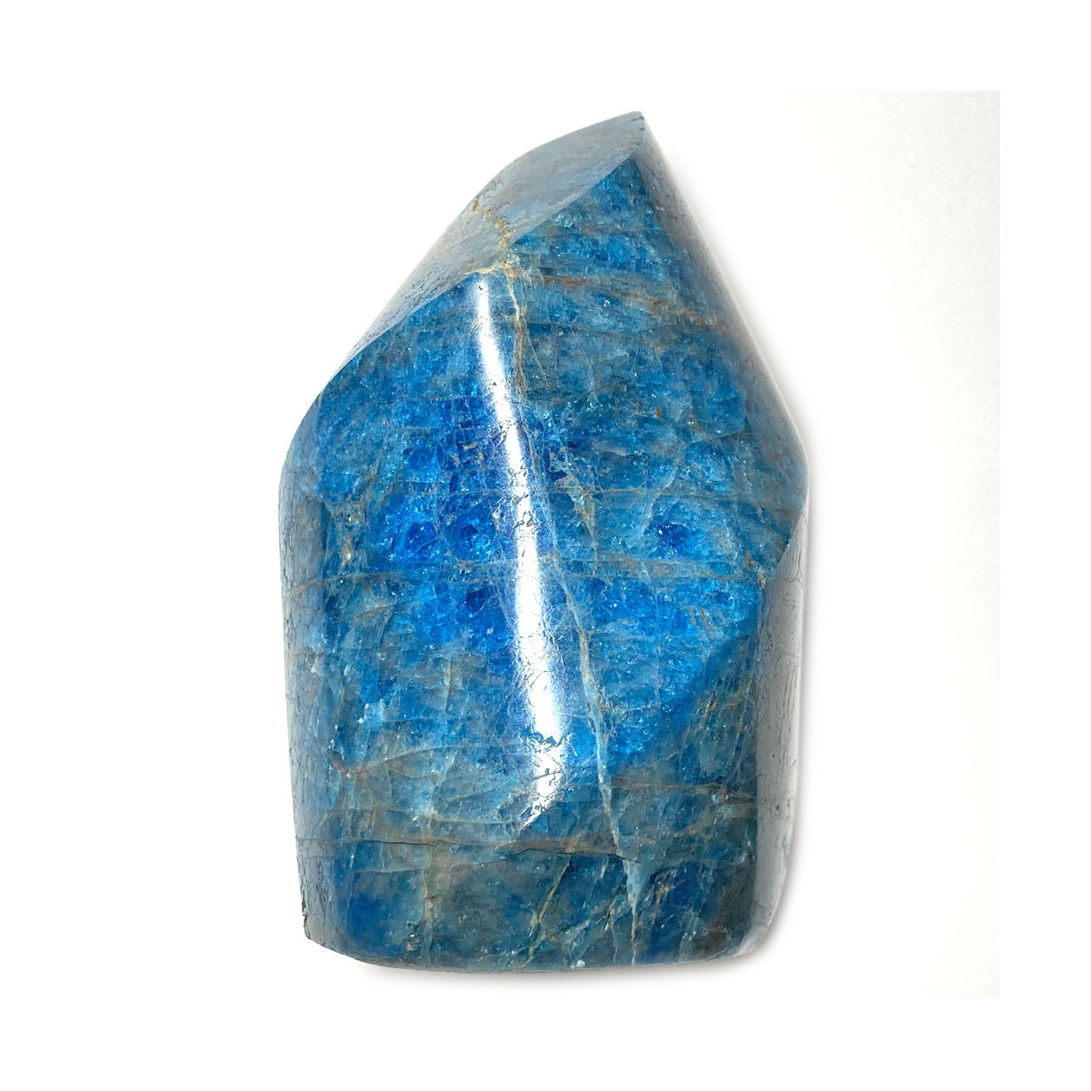 Forme libre en Apatite Bleue - 563 Grammes