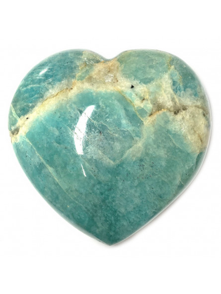 Coeur en Amazonite - 186 grammes