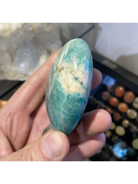 Coeur en Amazonite - 186 grammes