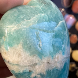 Coeur en Amazonite - 186 grammes