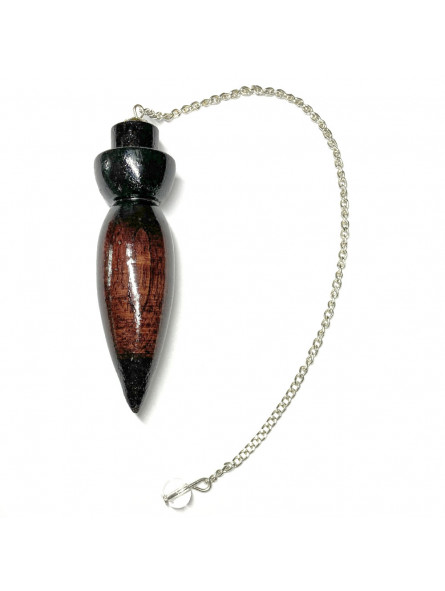 Pendule Karnak en Bois - 7cm