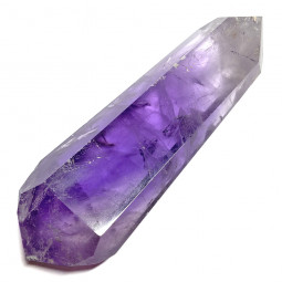 Pointe Biterminée en Améthyste - 33 Grammes