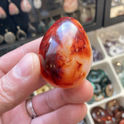 Oeuf en Cornaline - 88 grammes