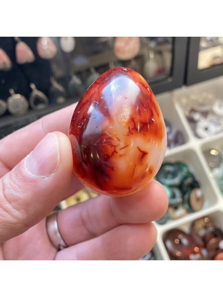 Oeuf en Cornaline - 88 grammes