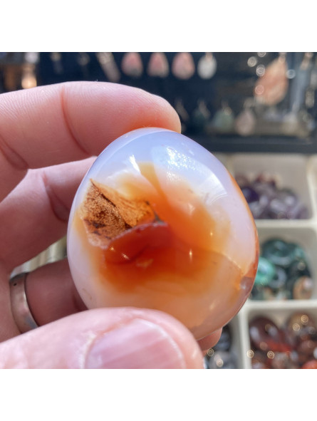 Oeuf en Cornaline - 88 grammes