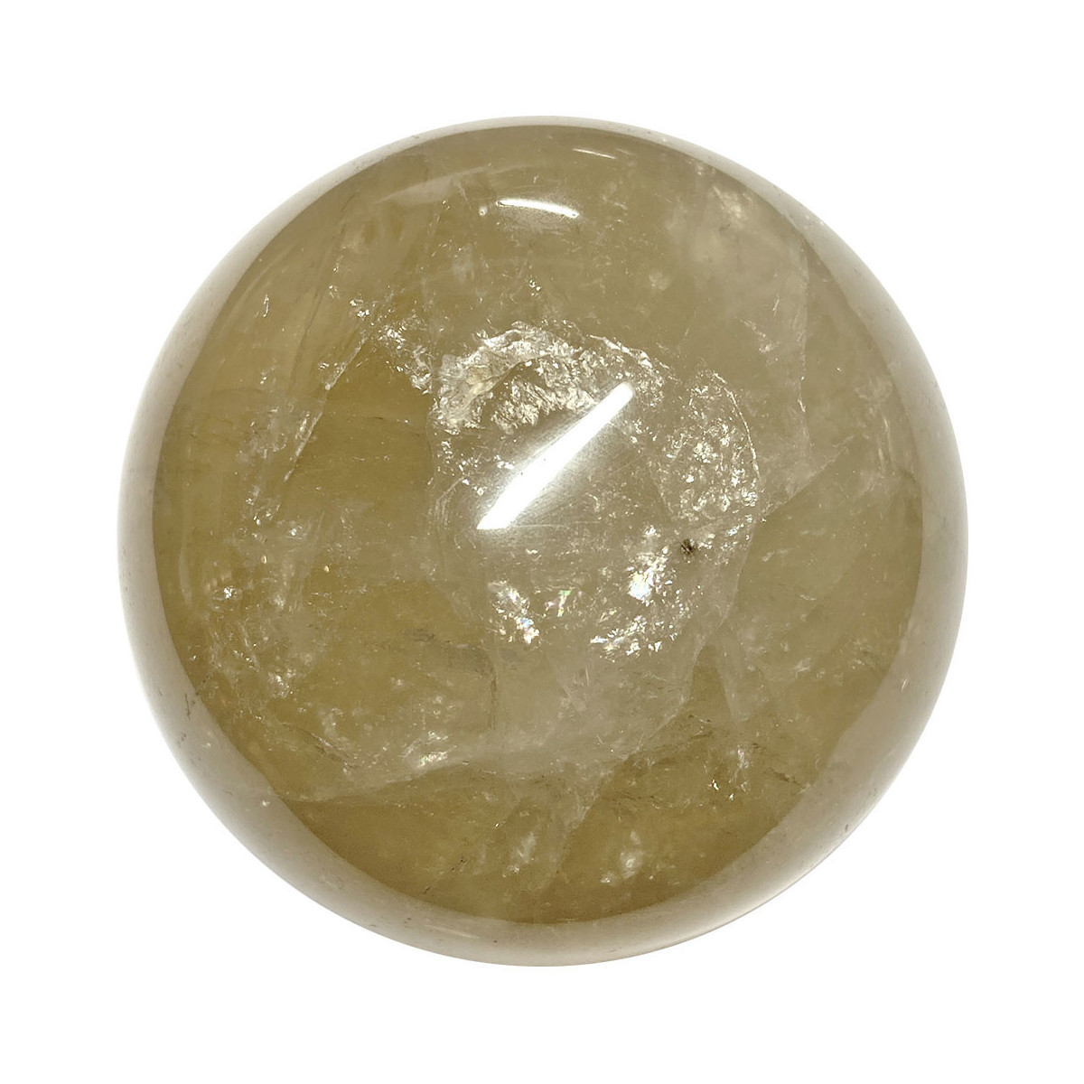 Sphère en Quartz Hématoïde - 277 Grammes