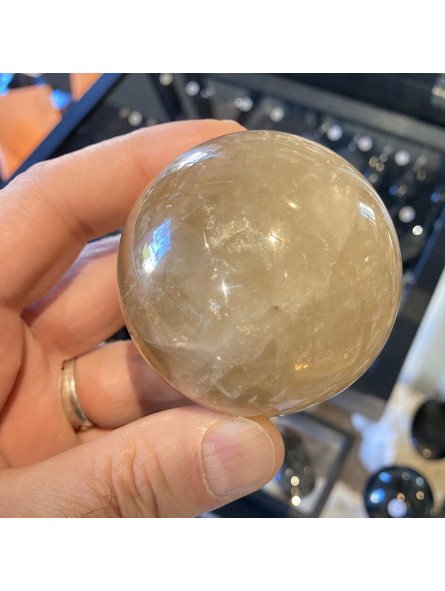 Sphère en Quartz Hématoïde - 277 Grammes