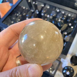 Sphère en Quartz Hématoïde - 277 Grammes