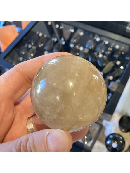 Sphère en Quartz Hématoïde - 277 Grammes