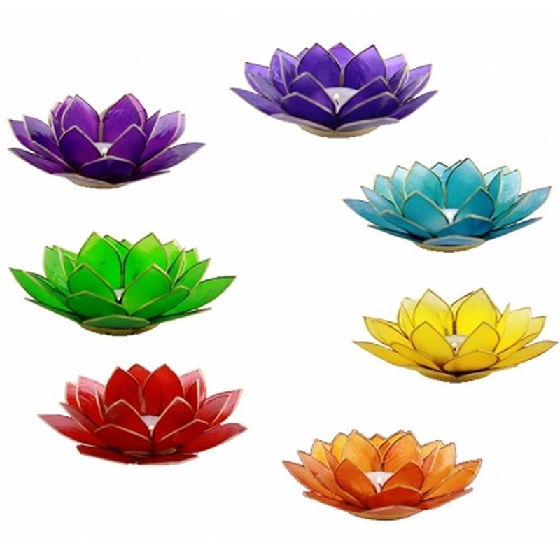 Bougeoir Photophore Lotus Des Chakras