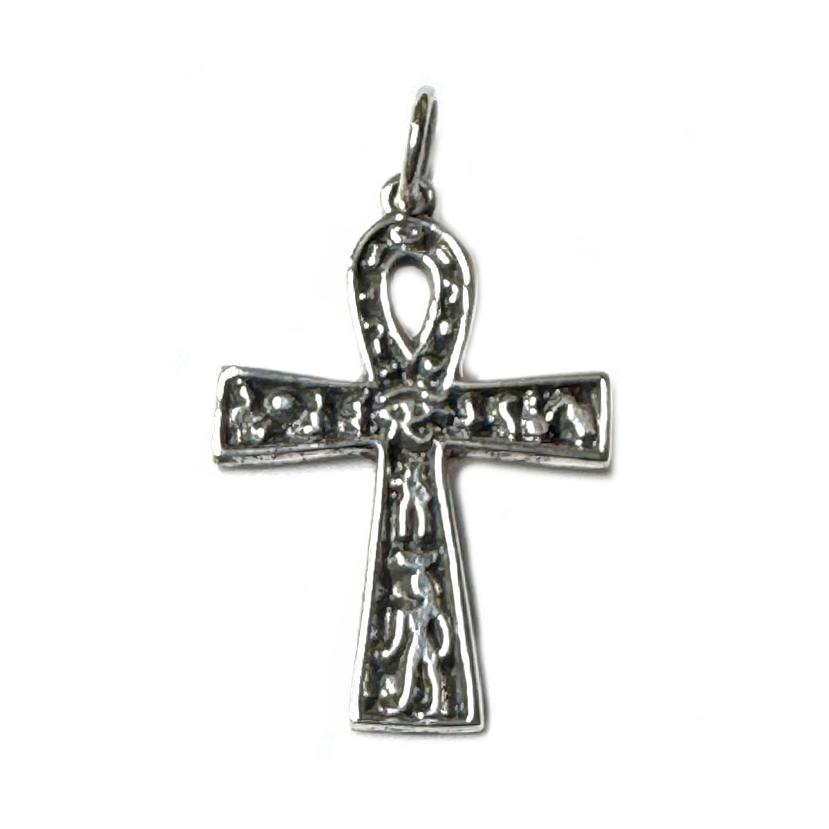 Pendentif Ankh en Argent – Croix de Vie Égyptienne