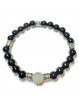 Bracelet Boules Pierre de Lune & Onyx