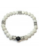 Bracelet Boules Pierre de Lune & Onyx