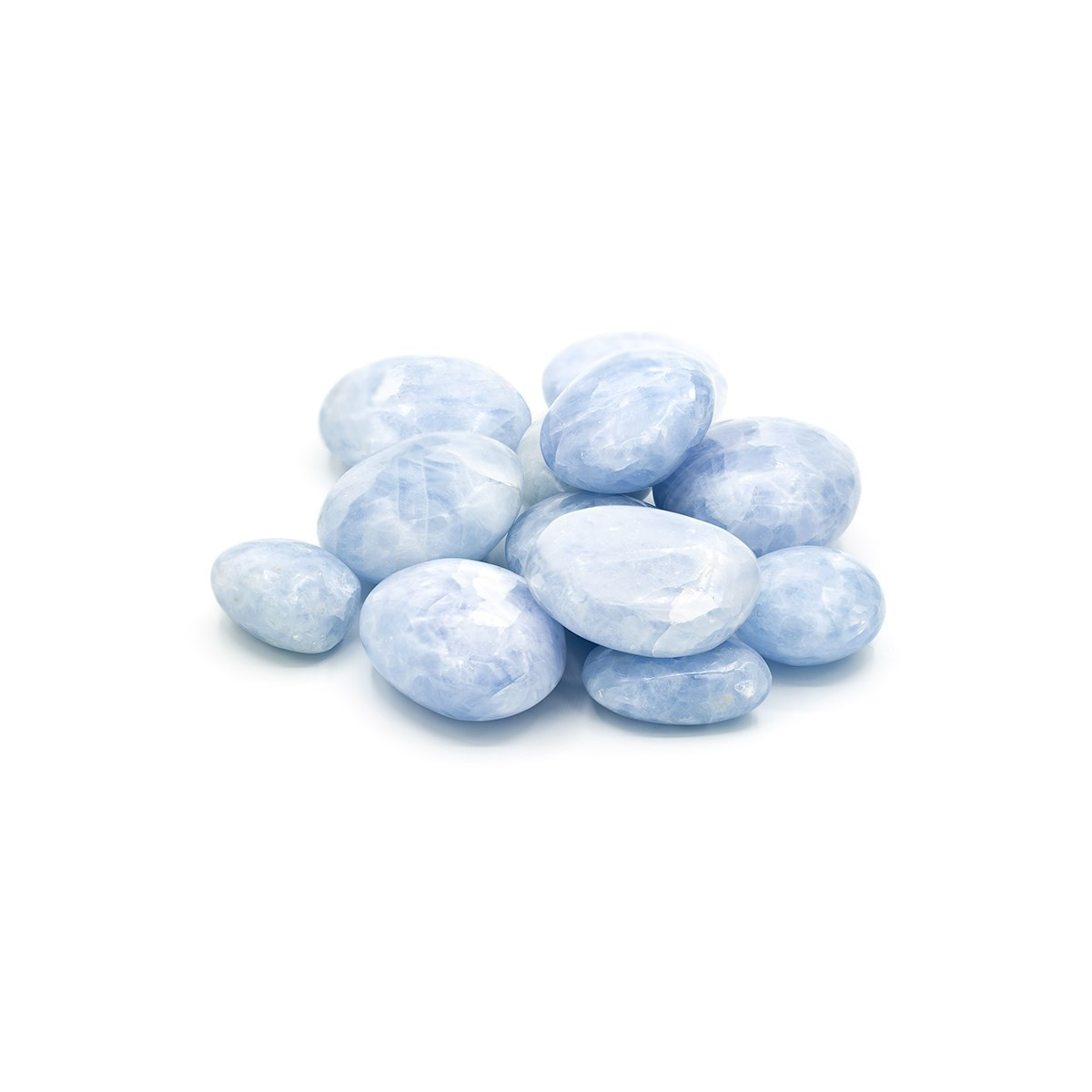 Galet de Calcite Bleue - 150 Grammes