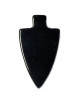 Pendentif Percé en Obsidienne Noire - Pointe de Flèche