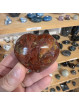 Coeur en Jaspe Rouge - 130 Grammes
