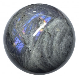 Sphère en Labradorite de 72 mm de Diamètre