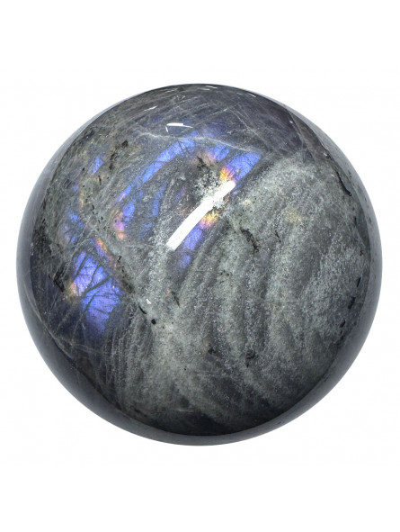 Sphère en Labradorite de 72 mm de Diamètre