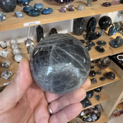 Sphère en Labradorite de 72 mm de Diamètre