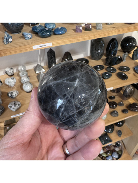 Sphère en Labradorite de 72 mm de Diamètre