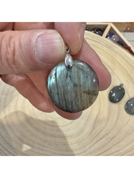 Pendentif de Protection en Labradorite