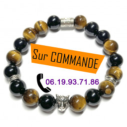 Bracelet Création en Onyx &...