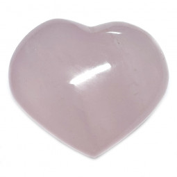 Coeur en Quartz Rose - 48 Grammes
