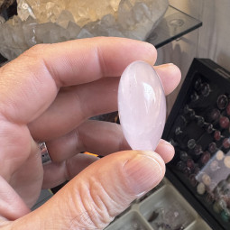 Coeur en Quartz Rose - 48 Grammes