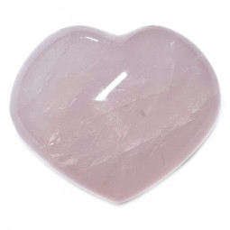 Coeur en Quartz Rose - 60 Grammes