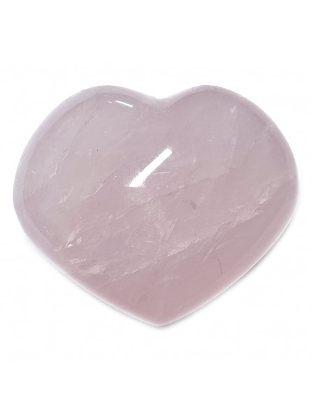 Coeur en Quartz Rose - 60 Grammes