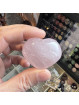 Coeur en Quartz Rose - 60 Grammes