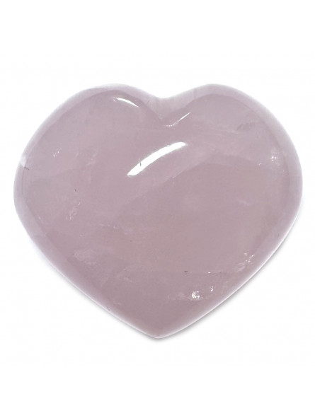 Coeur en Quartz Rose - 70 Grammes