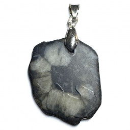 Pendentif en Chiastolite Naturelle