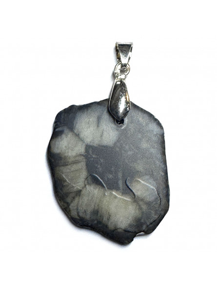 Pendentif en Chiastolite Naturelle