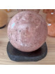 Socle en Shungite pour Sphères et minéraux