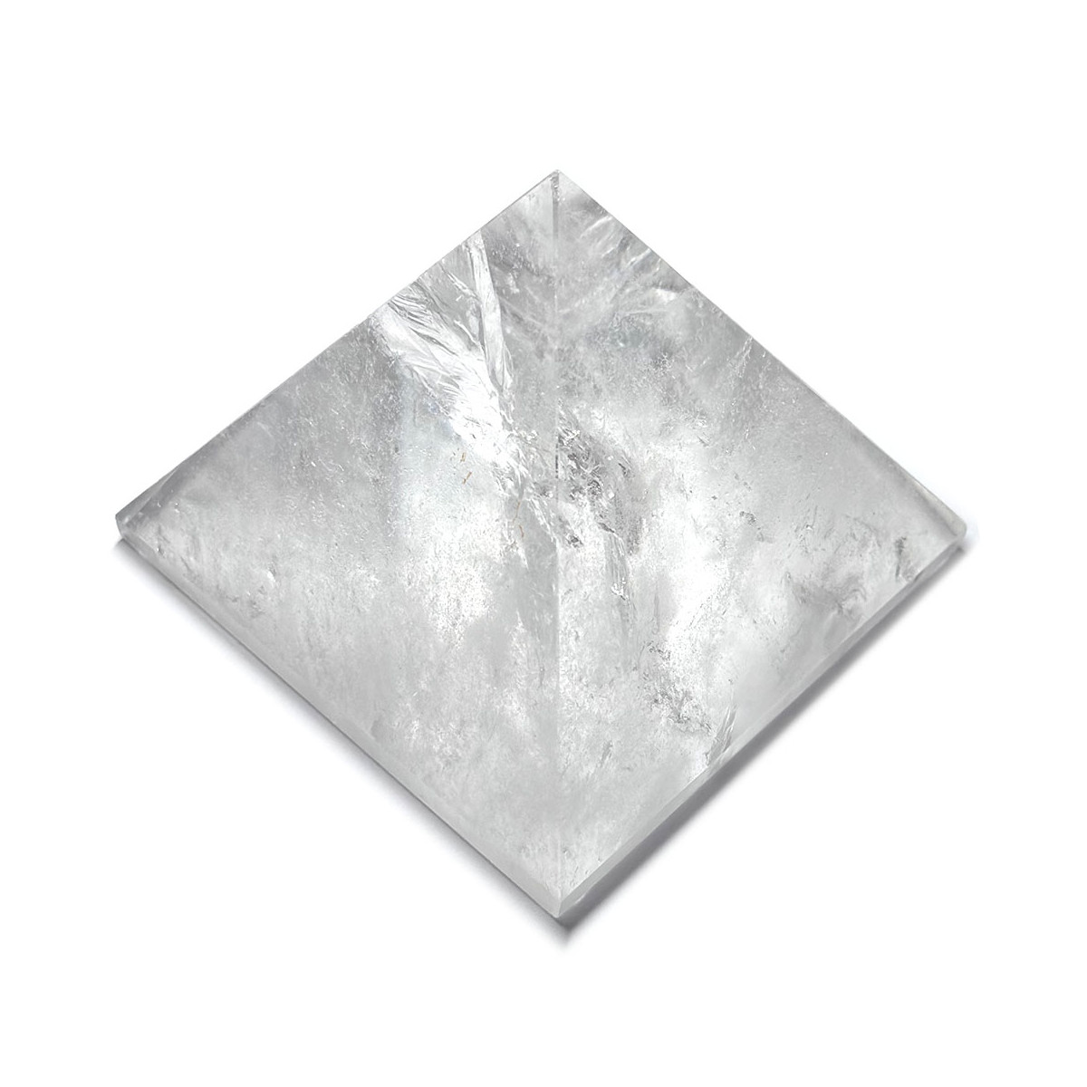 Pyramide en Cristal de Roche - 415 Grammes