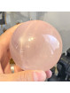 Sphère en Quartz Rose Étoilé - 140 Grammes