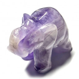 Éléphant en Améthyste