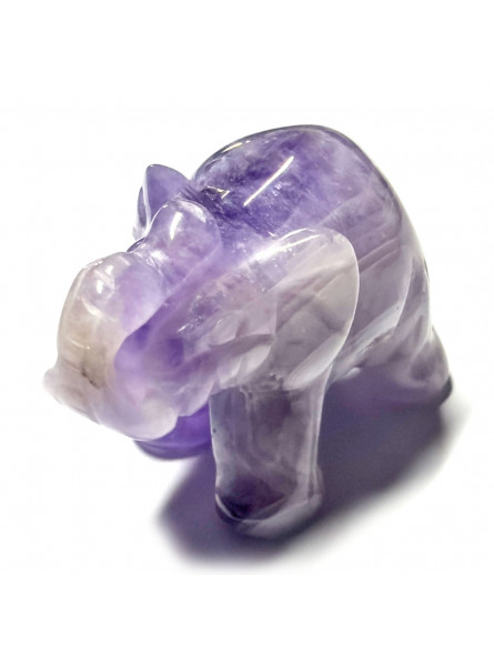 Éléphant en Améthyste