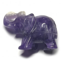 Éléphant en Améthyste