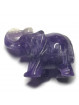 Éléphant en Améthyste